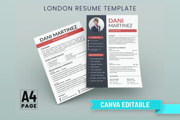 Download Free London Resume Template - Resume template Collection