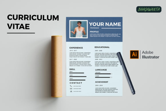 Download CV Resume Template #445 - Resume template Collection